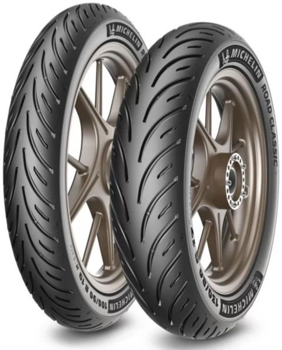 Michelin ROAD CLASSIC 120/90B18 V65 TL, Neumático moto Trasero