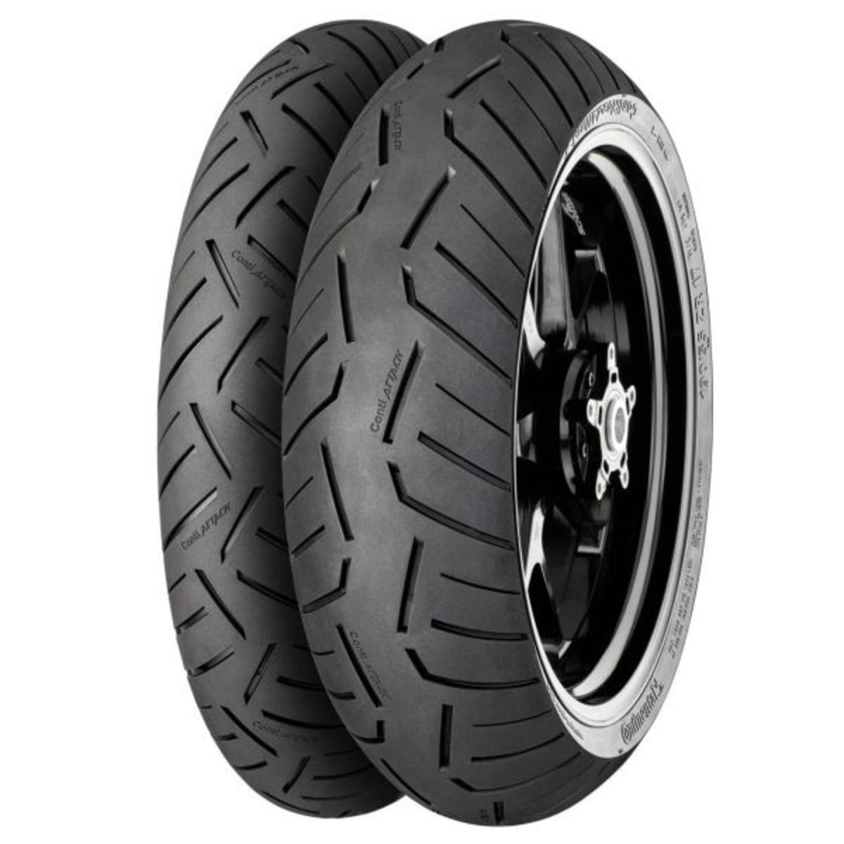 Neumático de carretera CONTINENTAL ContiRoadAttack 3 130/80R18 TL 66V