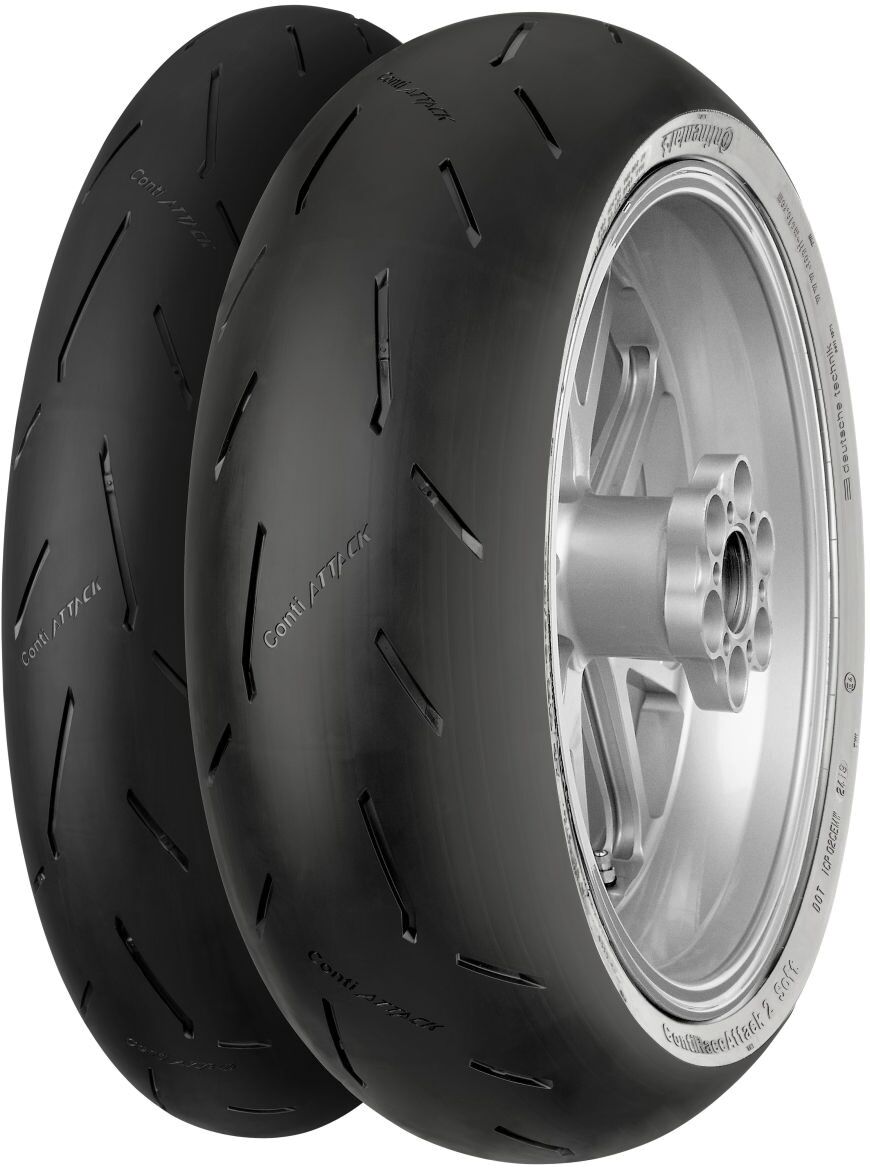 Neumático de carretera CONTINENTAL ContiRaceAttack 2 120/70ZR17 TL 58W