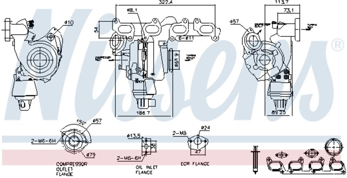 Cargador, carga NISSENS 93285