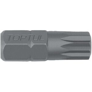 Punta de destornillador hexagonal TORX TOPTUL 10 mm M8, 12-kant