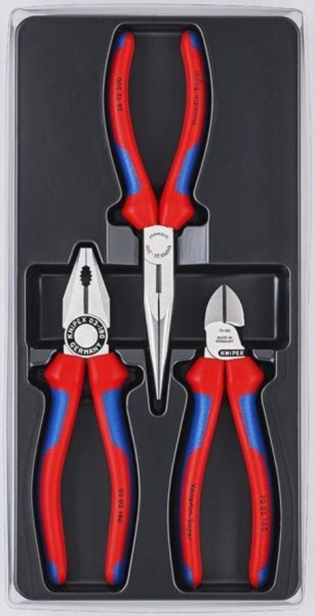 Juegos de alicates mixtos KNIPEX 00 20 11