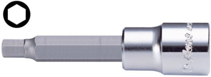 inserto hexagonal HANS 1/2 " 4 mm lang (100mm)