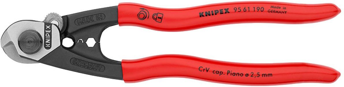 Alicates de corte KNIPEX 95 61 190