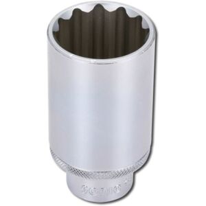 Llave de vaso 1/2" Sonic - 12 puntos, larga, cromo vanadio Llave de vaso 1/2" Sonic - 12 puntos, larga, cromo vanadio