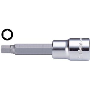Inserto hexagonal HANS Modelo 4026-4M/6 - 1/2 pulgada, 6 mm, 100 mm Inserto hexagonal HANS Modelo 4026-4M/6 - 1/2 pulgada, 6 mm, 100 mm