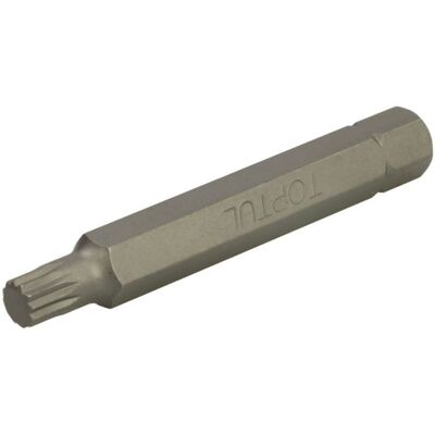 TOPTUL Punta Torx hexagonal 10mm 75mm - Puntas de destornillador TOPTUL Punta Torx hexagonal 10mm 75mm - Puntas de destornillador