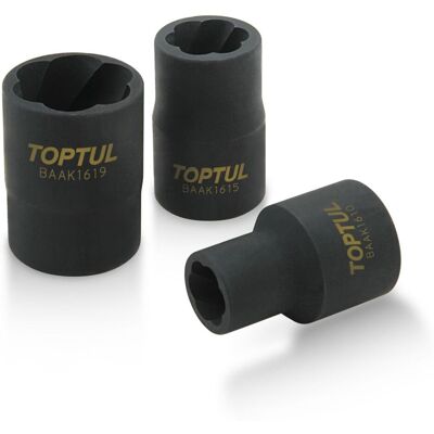 Toptul Impact Socket - 10mm, 1/2 pulgada, Negro Toptul Impact Socket - 10mm, 1/2 pulgada, Negro