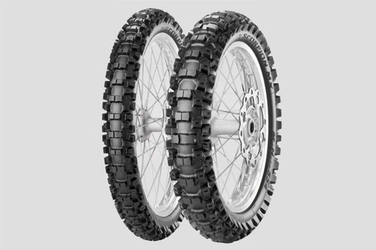 Neumático off-road PIRELLI SCORPION MX MID HARD 80/100-21 TT 51M