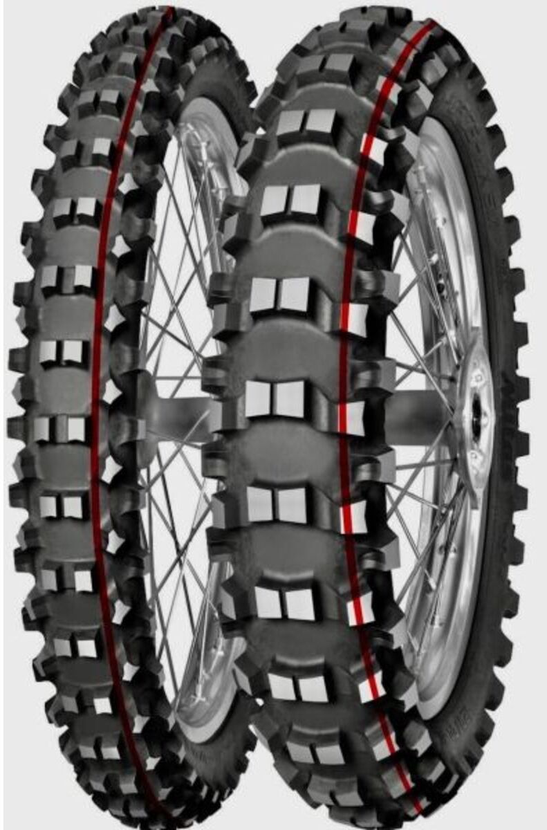 Neumático off-road MITAS TERRA FORCE - MX SM soft medium red 70/100-14 TT 40M