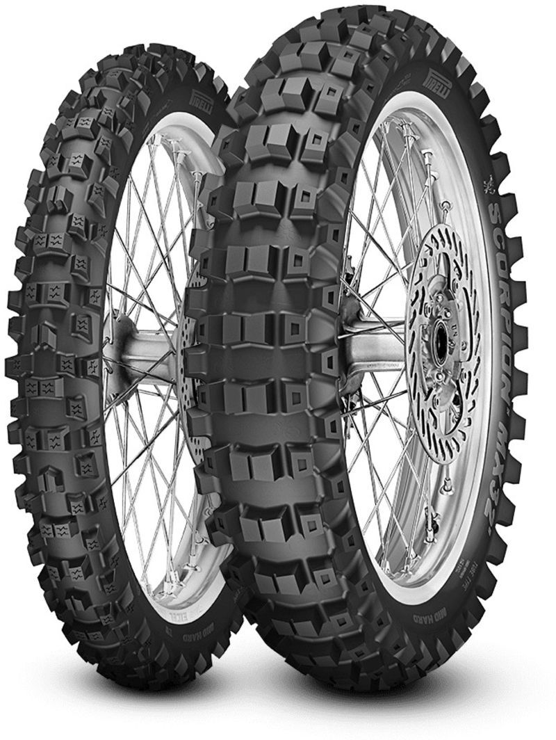 Pirelli SCORPION MX MID SOFT 32 120/80-19 M63 TT, Neumático moto Trasero