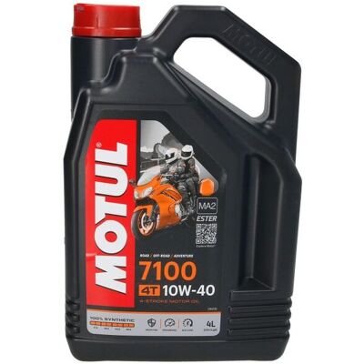 Aceite de motor MOTUL 104092 7100 10W40 4L Aceite de motor MOTUL 104092 7100 10W40 4L
