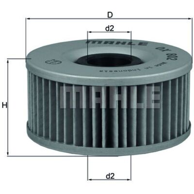 Filtro de aceite Knecht OX802 para Yamaha FZR, XJ, XS, XT Filtro de aceite Knecht OX802 para Yamaha FZR, XJ, XS, XT