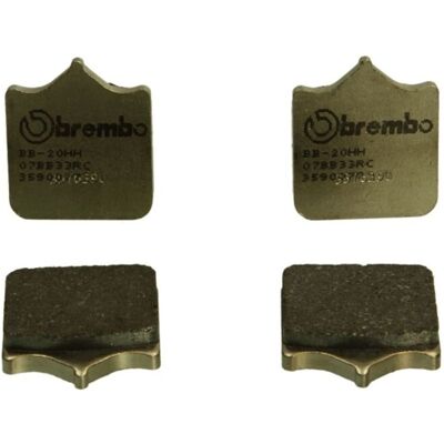 Juego de pastillas de freno BREMBO MT07BB33RC sin homologación para uso en carretera Juego de pastillas de freno BREMBO MT07BB33RC sin homologación para uso en carretera
