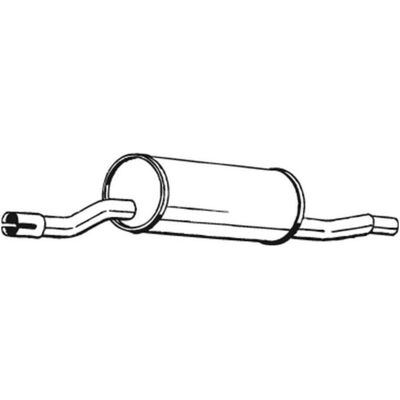 BOSAL J5 Van, C25 Van - Silencioso Intermedio BOSAL J5 Van, C25 Van - Silencioso Intermedio