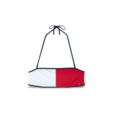 para mujer. UW0UW05816 Parte superior de bikini estilo bandeau blanco, rojo (S), Nylon, Tommy Hilfiger outlet 2026. para mujer. UW0UW05816 Parte superior de bikini estilo bandeau blanco, rojo (S), Nylon, Tommy Hilfiger outlet 2026.