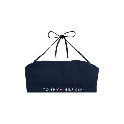 para mujer. UW0UW06360 Top bikini bandeau Original marino (S), Beachwear, Nylon, Tommy Hilfiger outlet 2026. para mujer. UW0UW06360 Top bikini bandeau Original marino (S), Beachwear, Nylon, Tommy Hilfiger outlet 2026.