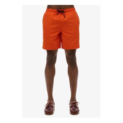 Superdry para hombre. M3010246A Bañador bordado Premium de 43,2 cm naranja (S), Beachwear, Poliéster Reciclado, Sostenible, Superdry outlet Superdry para hombre. M3010246A Bañador bordado Premium de 43,2 cm naranja (S), Beachwear, Poliéster Reciclado, Sostenible, Superdry outlet