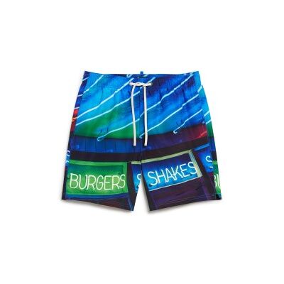 Superdry para hombre. M3010233A Bañador con estampado fotográfico azul (XL), Beachwear, Poliéster Reciclado, Sostenible, Superdry outlet 202 Superdry para hombre. M3010233A Bañador con estampado fotográfico azul (XL), Beachwear, Poliéster Reciclado, Sostenible, Superdry outlet 202