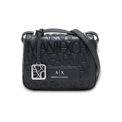 A X Armani Exchange para mujer. XW001577AF15774UC001 Bolso Messenger Bag negro (OSFA), Casual, Sintético, Poliéster, A X Armani Exchange out A X Armani Exchange para mujer. XW001577AF15774UC001 Bolso Messenger Bag negro (OSFA), Casual, Sintético, Poliéster, A X Armani Exchange out