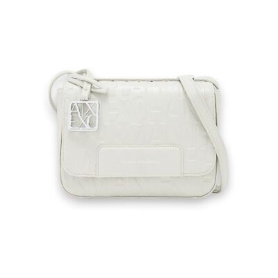 A X Armani Exchange para mujer. XW001577AF15774U6275 Bolso de hombro con logo estampado beige (OSFA), Casual, Poliéster, A X Armani Exchange A X Armani Exchange para mujer. XW001577AF15774U6275 Bolso de hombro con logo estampado beige (OSFA), Casual, Poliéster, A X Armani Exchange