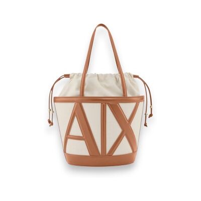 A X Armani Exchange para mujer. XW002607AF22635M6261 Bolso Canva beige (OSFA), Casual, Poliéster, A X Armani Exchange outlet 2026. A X Armani Exchange para mujer. XW002607AF22635M6261 Bolso Canva beige (OSFA), Casual, Poliéster, A X Armani Exchange outlet 2026.