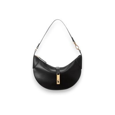 Polo Ralph Lauren para mujer. 428871248002 Bolso de hombro Polo ID mini de piel de becerro (OSFA), Negro, Casual, Polo Ralph Lauren outlet 2 Polo Ralph Lauren para mujer. 428871248002 Bolso de hombro Polo ID mini de piel de becerro (OSFA), Negro, Casual, Polo Ralph Lauren outlet 2