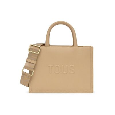 TOUS para mujer. 2002192144 Bolso Shopper mediano Brenda beige (OSFA), Casual, Poliuretano, TOUS outlet 2026. TOUS para mujer. 2002192144 Bolso Shopper mediano Brenda beige (OSFA), Casual, Poliuretano, TOUS outlet 2026.