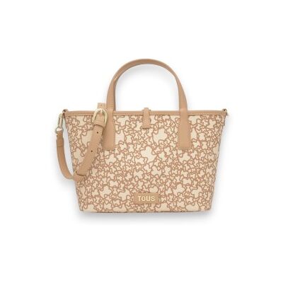 TOUS para mujer. 2002437302 Bolso Capazo M. K Mini Double-Way beige (OSFA), Casual, Tela, TOUS outlet 2026. TOUS para mujer. 2002437302 Bolso Capazo M. K Mini Double-Way beige (OSFA), Casual, Tela, TOUS outlet 2026.