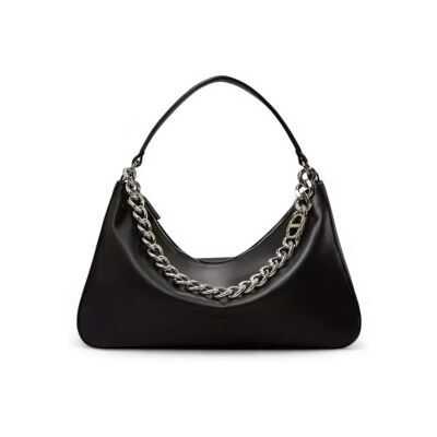 Twinset para mujer. 999TB7010 Bolso mediano «Liliane» de piel negro (OSFA), Casual, Twinset outlet 2026. Twinset para mujer. 999TB7010 Bolso mediano «Liliane» de piel negro (OSFA), Casual, Twinset outlet 2026.
