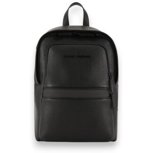 Mochila de día negra de poliéster casual de Armani Exchange para hombre Mochila de día negra de poliéster casual de Armani Exchange para hombre