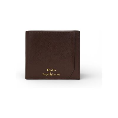 Polo Ralph Lauren para hombre. 405963225002 Billetera de piel granulada marrón (OSFA), Casual, Polo Ralph Lauren outlet 2026. Polo Ralph Lauren para hombre. 405963225002 Billetera de piel granulada marrón (OSFA), Casual, Polo Ralph Lauren outlet 2026.