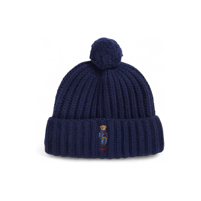 Polo Ralph Lauren para mujer. 455931876003 Gorro de canalé con Polo Bear y pompón marino (OSFA), Casual, Lana, Polo Ralph Lauren outlet 2026 Polo Ralph Lauren para mujer. 455931876003 Gorro de canalé con Polo Bear y pompón marino (OSFA), Casual, Lana, Polo Ralph Lauren outlet 2026