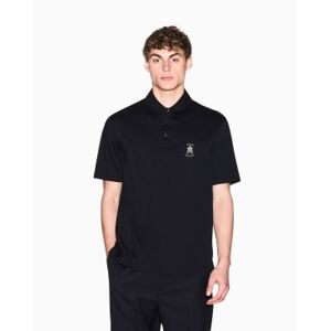 A X Armani Exchange para hombre. XM002209AF10364UC001 Polo Shirt premium negro (L), Casual, Algodón, Manga corta, A X Armani Exchange outlet A X Armani Exchange para hombre. XM002209AF10364UC001 Polo Shirt premium negro (L), Casual, Algodón, Manga corta, A X Armani Exchange outlet