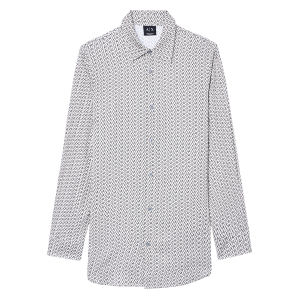 A X Armani Exchange para hombre. XM001821AF13235F0143 Camisa Guru Crema (L), Negro, Casual, Algodón, Manga larga, A X Armani Exchange outlet A X Armani Exchange para hombre. XM001821AF13235F0143 Camisa Guru Crema (L), Negro, Casual, Algodón, Manga larga, A X Armani Exchange outlet