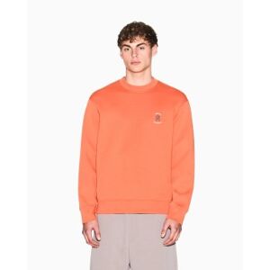 A X Armani Exchange para hombre. XM001777AF10818U3040 Sudadera Crewneck regular fit naranja (XS), Casual, Algodón, Manga corta, A X Armani E A X Armani Exchange para hombre. XM001777AF10818U3040 Sudadera Crewneck regular fit naranja (XS), Casual, Algodón, Manga corta, A X Armani E