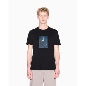 A X Armani Exchange para hombre. XM002214AF10356UC001 Camiseta T-Shirt negro (XL), Casual, Algodón, Manga corta, A X Armani Exchange outlet A X Armani Exchange para hombre. XM002214AF10356UC001 Camiseta T-Shirt negro (XL), Casual, Algodón, Manga corta, A X Armani Exchange outlet