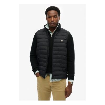 Superdry para hombre. M5012341A Chaleco Fuji Lite Padded negro (L), Casual, Sostenible, Nylon reciclado, Superdry outlet 2026. Superdry para hombre. M5012341A Chaleco Fuji Lite Padded negro (L), Casual, Sostenible, Nylon reciclado, Superdry outlet 2026.