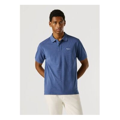 para hombre. PM5400087 Polo Oscar azul (S), Casual, Algodón, Manga corta, Pepe Jeans outlet 2026. para hombre. PM5400087 Polo Oscar azul (S), Casual, Algodón, Manga corta, Pepe Jeans outlet 2026.