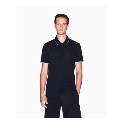 A X Armani Exchange para hombre. XM001285AF10366UB101 Polo Ideal marino (XL), Casual, Algodón, Manga corta, A X Armani Exchange outlet 2026. A X Armani Exchange para hombre. XM001285AF10366UB101 Polo Ideal marino (XL), Casual, Algodón, Manga corta, A X Armani Exchange outlet 2026.