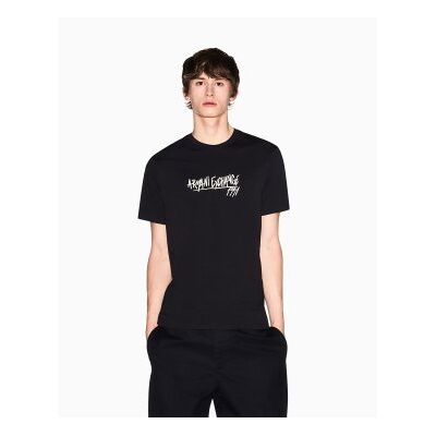 A X Armani Exchange para hombre. XM002789AF10356UC001 Camiseta Ajustada negro (S), Casual, Algodón, Manga corta, A X Armani Exchange outlet A X Armani Exchange para hombre. XM002789AF10356UC001 Camiseta Ajustada negro (S), Casual, Algodón, Manga corta, A X Armani Exchange outlet