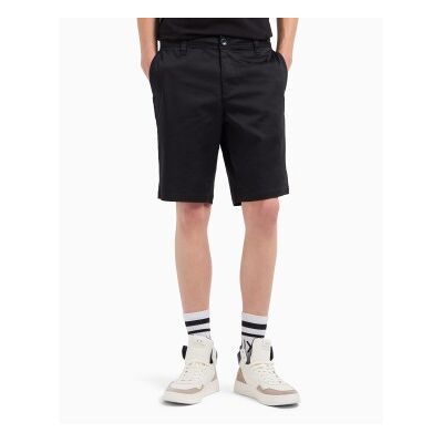 A X Armani Exchange para hombre. 8NZS42ZN1RZ1200 Bermuda de tejido elástico satinado negro (38), Casual, Algodón, A X Armani Exchange outlet A X Armani Exchange para hombre. 8NZS42ZN1RZ1200 Bermuda de tejido elástico satinado negro (38), Casual, Algodón, A X Armani Exchange outlet