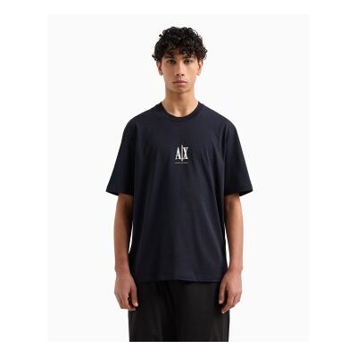 A X Armani Exchange para hombre. XM000363AF12308UB101 Camiseta Logo marino (XXL), Casual, Algodón, Manga corta, A X Armani Exchange outlet 2 A X Armani Exchange para hombre. XM000363AF12308UB101 Camiseta Logo marino (XXL), Casual, Algodón, Manga corta, A X Armani Exchange outlet 2