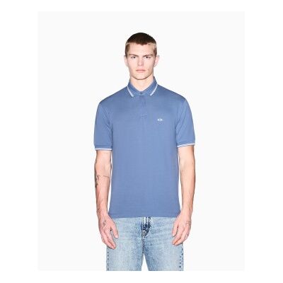 A X Armani Exchange para hombre. XM001287AF17321U9302 Polo Basic azul (S), Casual, Algodón, Manga corta, A X Armani Exchange outlet 2026. A X Armani Exchange para hombre. XM001287AF17321U9302 Polo Basic azul (S), Casual, Algodón, Manga corta, A X Armani Exchange outlet 2026.