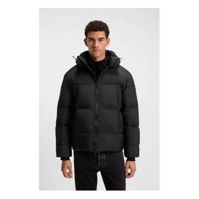 BOSS para hombre. 50543618 Abrigo Orbok negro (56), Casual, Poliéster, BOSS outlet 2026. BOSS para hombre. 50543618 Abrigo Orbok negro (56), Casual, Poliéster, BOSS outlet 2026.