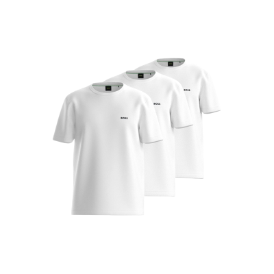 BOSS para hombre. 50559436 Pack 3 Camisetas Basic blanco (S), Casual, Algodón, Manga corta, BOSS outlet 2026. BOSS para hombre. 50559436 Pack 3 Camisetas Basic blanco (S), Casual, Algodón, Manga corta, BOSS outlet 2026.