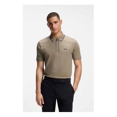 BOSS para hombre. 50555698 Polo Active slim fit verde (L), Casual, Algodón, Manga corta, BOSS outlet 2026. BOSS para hombre. 50555698 Polo Active slim fit verde (L), Casual, Algodón, Manga corta, BOSS outlet 2026.