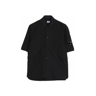 C.P. Company para hombre. 18CMOS035A005904G Camisa Over marino (S), Azul, Casual, Poliamida, Manga corta, C.P. Company outlet 2026. C.P. Company para hombre. 18CMOS035A005904G Camisa Over marino (S), Azul, Casual, Poliamida, Manga corta, C.P. Company outlet 2026.