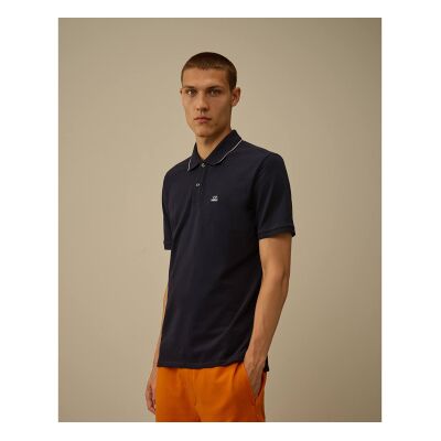 C.P. Company para hombre. RCCMPL722A005263W Polo Stretch Piquet marino (S), Casual, Algodón, Manga corta, C.P. Company outlet 2026. C.P. Company para hombre. RCCMPL722A005263W Polo Stretch Piquet marino (S), Casual, Algodón, Manga corta, C.P. Company outlet 2026.