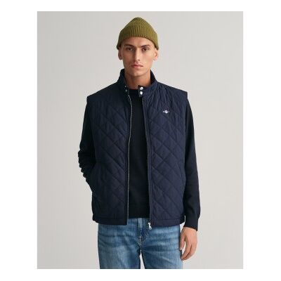 para hombre. 7006341 Chaleco Windcheater acolchado marino (M), Casual, Poliéster, Sin mangas / Tirantes, Gant outlet 2026. para hombre. 7006341 Chaleco Windcheater acolchado marino (M), Casual, Poliéster, Sin mangas / Tirantes, Gant outlet 2026.
